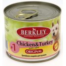 Berkley для щенков №1 (Цыпленок и индейка) 200 грамм