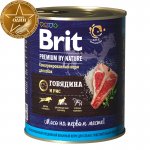 Brit Premium Dog (Говядина и рис)