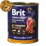 Brit Premium Dog (Говядина и печень)