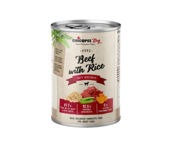 Chicopee Adult Dog (Говядина с рисом)