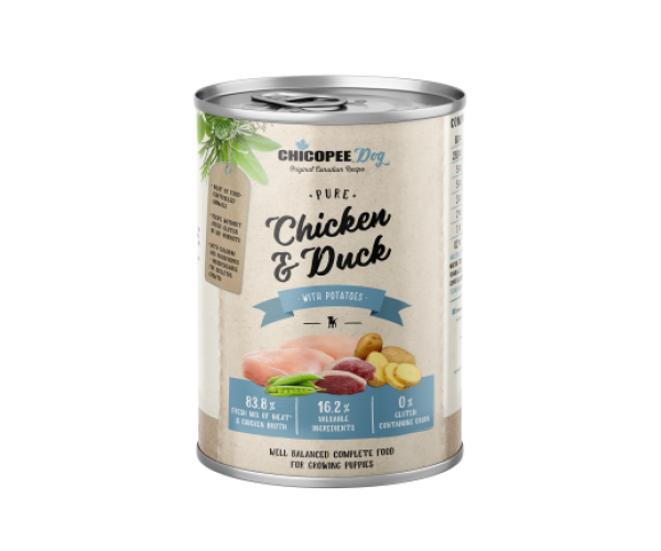 Chicopee Puppy (Курица, утка с картофелем)