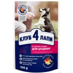 Club 4 Paws для щенков с курицей в желе