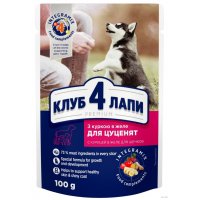 Club 4 Paws для щенков с курицей в желе