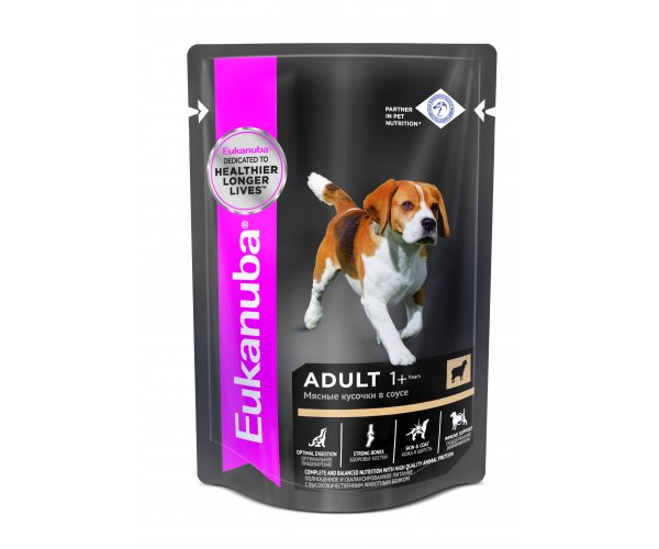 Eukanuba Adult All Breed (Ягненок в соусе)