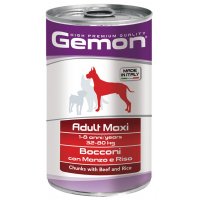 Gemon Консервы Dog Maxi Adult Beef/Rice