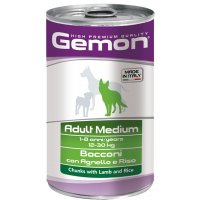 Gemon Консервы Dog Medium Adult Lamb/Rice