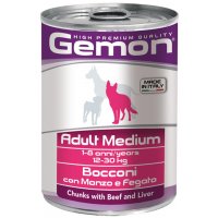 Gemon Консервы Dog Medium Adult Beef/Liver