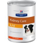 Hill's k/d Kidney Care влажный корм для собак с курицей