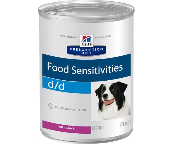 Консервы для собак Hill's d/d Food Sensitivities влажный корм для собак с уткой