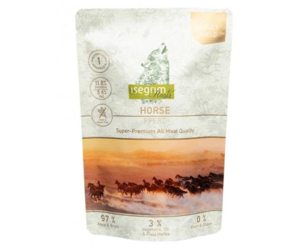 Консервы для собак Isegrim Roots Adult Field (конина)