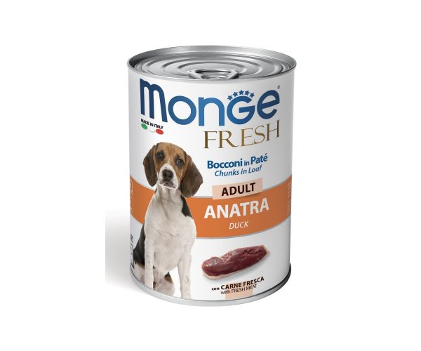 Консервы для собак Monge Fresh Adult Duck
