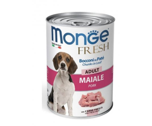 Консервы для собак Monge Fresh Adult Pork