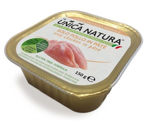 Unica Natura MONO MINI паштет из курицы