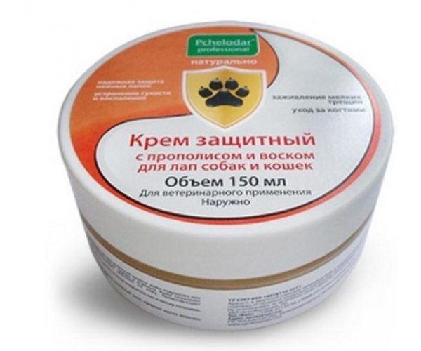 Pchelodar Крем защитный с прополисом и воском для лап для собак