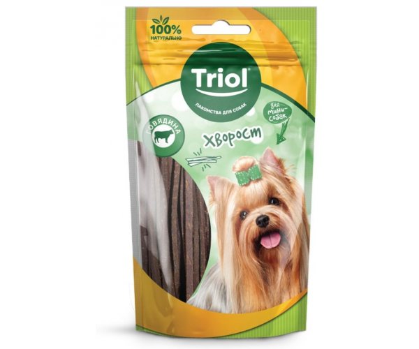 Triol Хворост из говядины для мини-собак