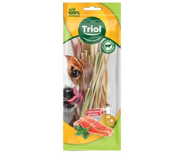 Triol BP01-40 Палочки тонкие из жил с маслом лосося