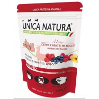 Печенье Unica Natura Mono с олениной и ягодами