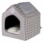 Домик "TRIXIE" "Silas", серый/кремовый , 40х45х40 см