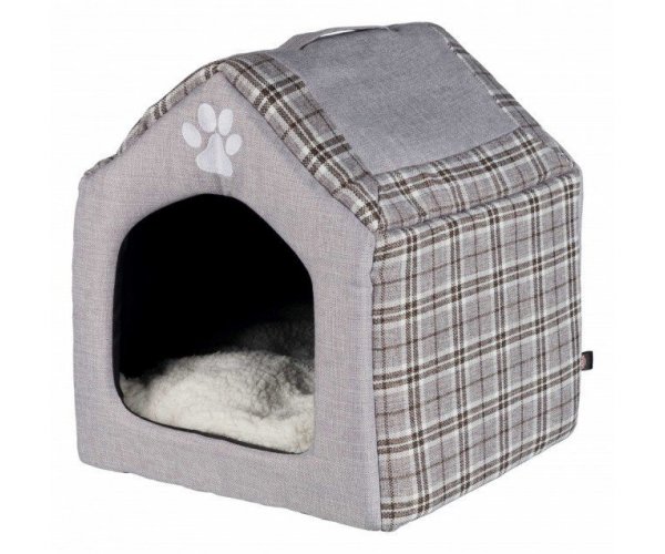 Домик "TRIXIE" "Silas", серый/кремовый , 40х45х40 см для собак