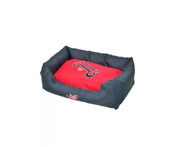 Rogz Лежак с бортиками Spice Pod Flat Red Rogz Bone для собак