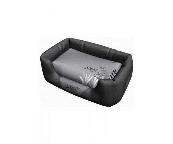 Rogz Лежак с бортиками Spice Pod Flat Silver Gecko для собак