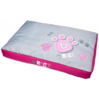 Rogz Лежак Spice Pod Flat Pink Paw