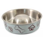 Triol Миска металлическая "Домик" Slow feed