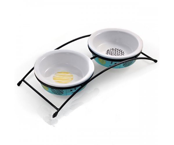 CB13 Миска керамическая "Глазурь" для собак