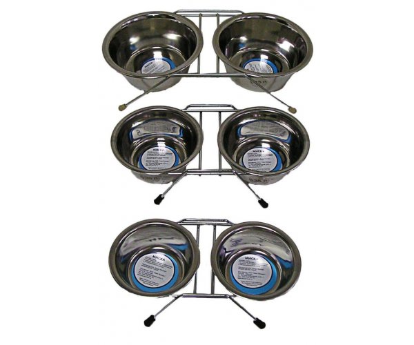 Dogman Подставка с мисками металлическая для собак