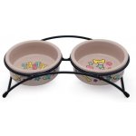 Triol CB12 Миски керамические на подставке "Лакомка"