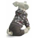 Triol TR112 Комбинезон зимний "Мишки", серый