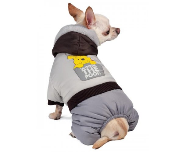Triol Комбинезон зимний Disney Winnie the Pooh Grey для собак
