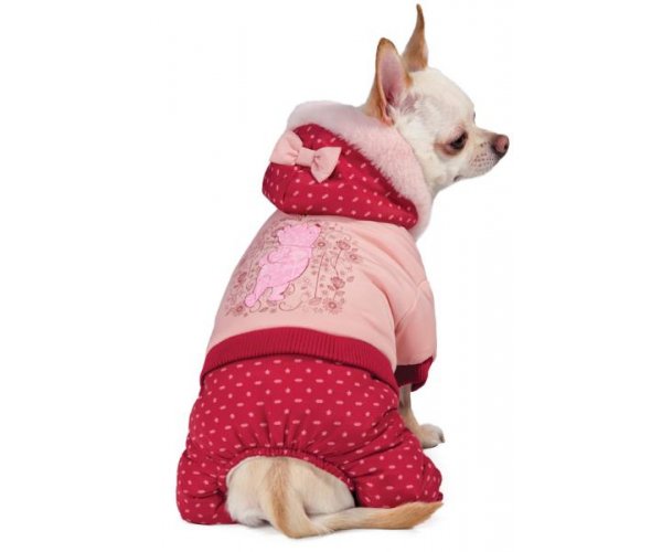 Triol Комбинезон зимний Disney Winnie the Pooh Pink для собак