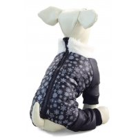 Triol TR86 Комбинезон утепленный "Снежинки", черный