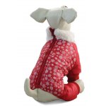 Triol TR85 Комбинезон утепленный "Снежинки", красный