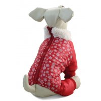 Triol TR85 Комбинезон утепленный "Снежинки", красный