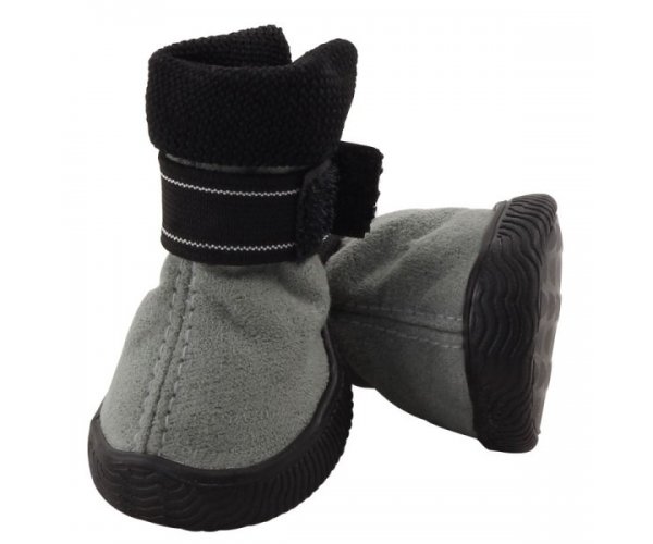 YXS144-1 Ботинки для собак серые для собак