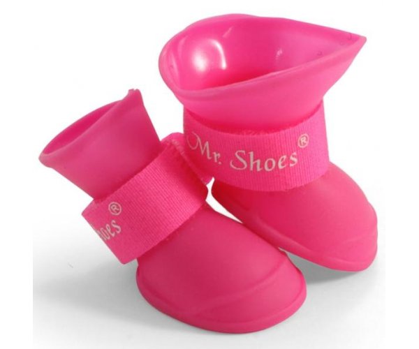YXS200 Triol Сапожки для собак розовые (4 шт/уп) для собак
