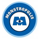 Triol WD1039 Попона зимняя Monsters, синяя для собак