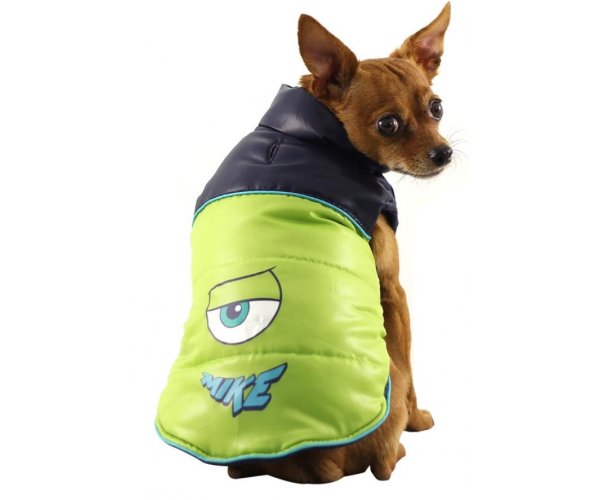 Triol WD1038 Попона зимняя Monsters, салатовая для собак