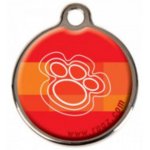 Адресник Rogz ID Tag Metal Tango Paws 