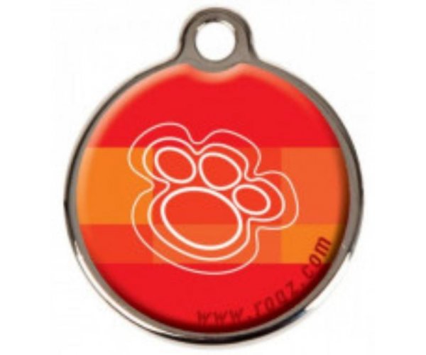 Адресник Rogz ID Tag Metal Tango Paws  для собак