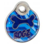 Адресник пластиковый RogZ ID Tag Navy Zen