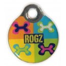 Адресник Rogz ID Tag Metal Pop Art Navy для собак