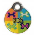 Адресник Rogz ID Tag Metal Pop Art Navy