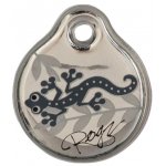 Адресник пластиковый RogZ ID Tag Silver Gecko