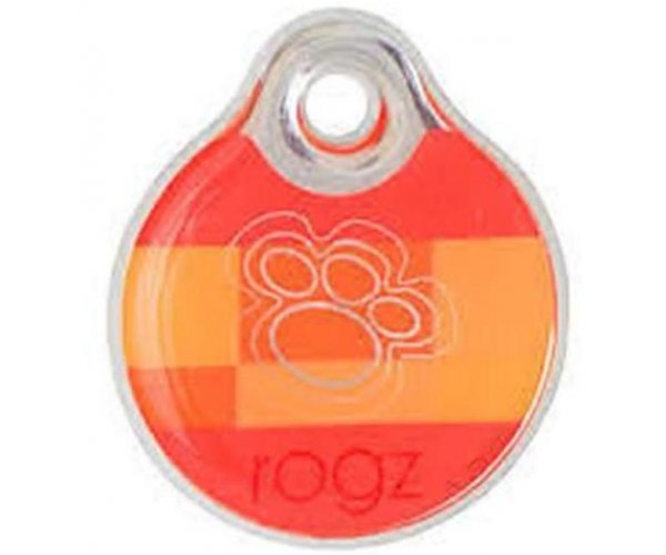 Адресник пластиковый RogZ ID Tag Tango Paws для собак