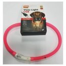 Karlie Ошейник с LED-подсветкой (розовый) для собак