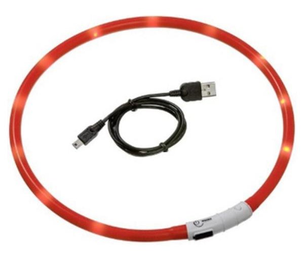 Karlie Ошейник с LED-подсветкой (оранжевый) для собак