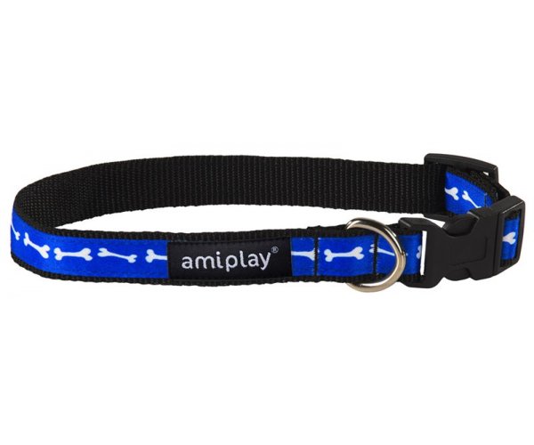 Ошейник регулируемый Amiplay NX L-XL (Синий) для собак
